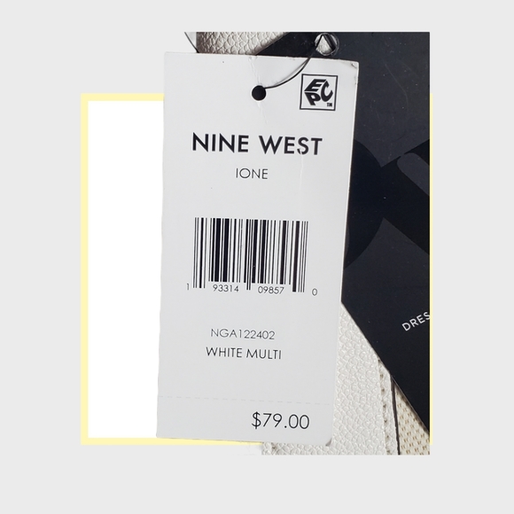 Nine West Ione Hobo White Shoulder Bag Purse - Picture 10 of 10